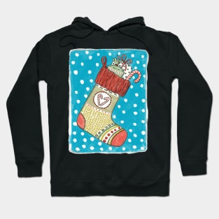 Christmas stocking, Christmas collection Hoodie